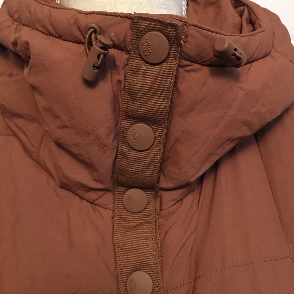 FP Movement pippa packable puffer jacket toasted almond brown small - Picture 7 of 9